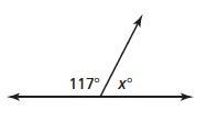 Are The labeled angles supplementary or complementary? What is the value of X-example-1