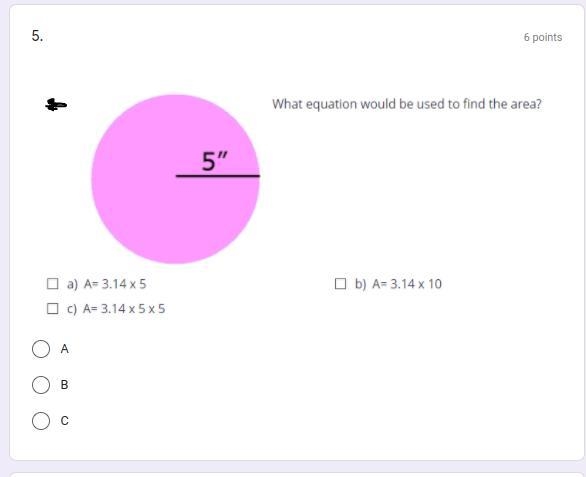 Do them in order and I marked out the number under the right one 1) 2) 3) 4) 5)-example-5