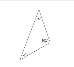 Please help me!!! What is the value of x? Enter your answer in the box.-example-1