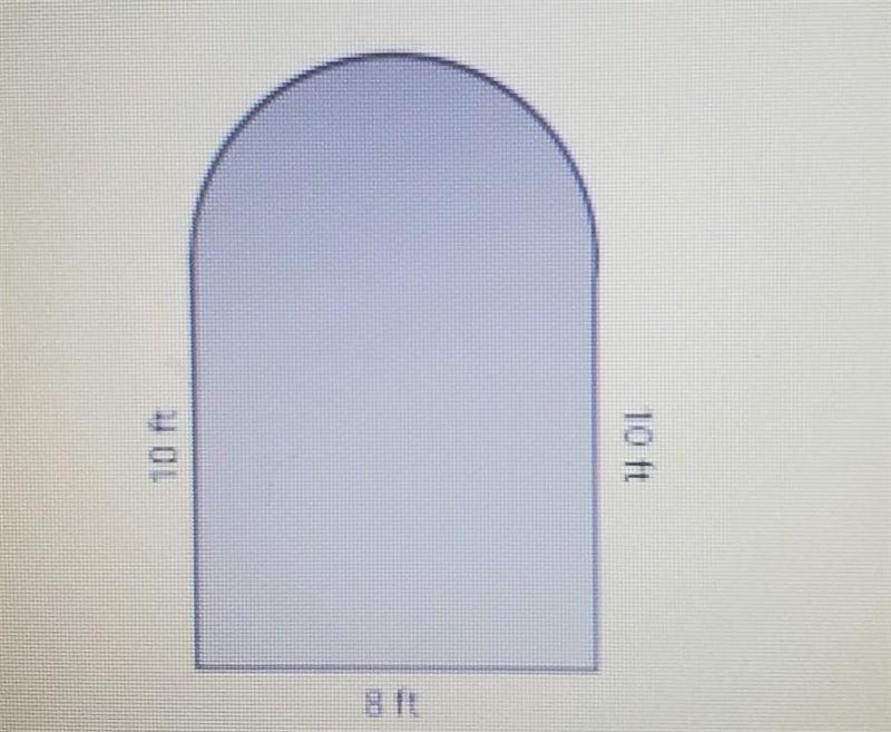 4. What is the area of the composite shape below? Answe step by step-example-1