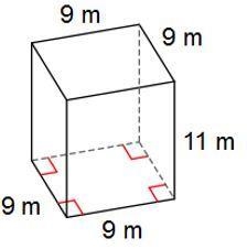 Name the Solid. What is the VOLUME of the solid? Round to the nearest tenth if necessary-example-1