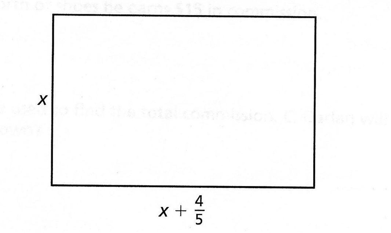 Explain how the expression 2(2x+4/5) also represents the perimeter of the rectangle-example-1