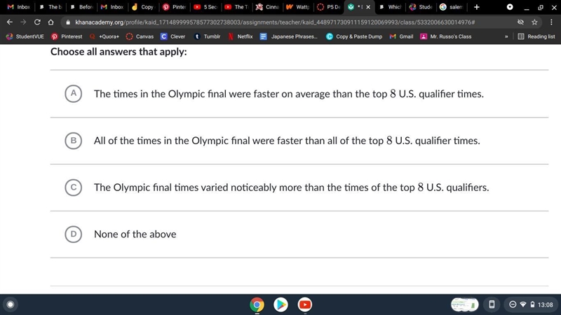 Problem Before sending track and field athletes to the Olympics, the U.S. holds a-example-2