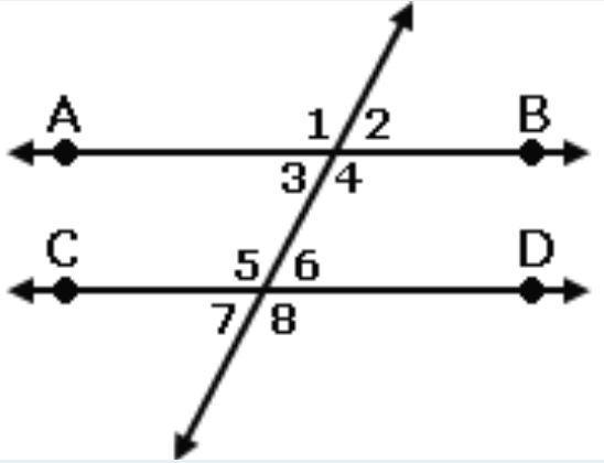 Refer to the image below to answer the question. List one pair of corresponding angles-example-1