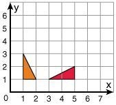 What transformation is shown below? reflection rotation can't be determined translation-example-1