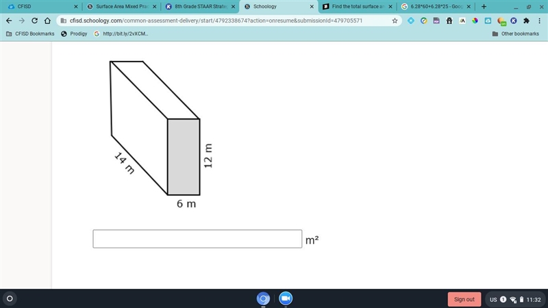 Find the total surface area of the solid figure. Round to the nearest tenth, if necessary-example-1