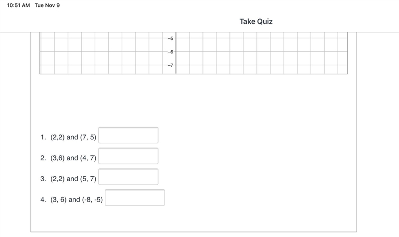 Pls help! I need the slope, I can plot the points!-example-1