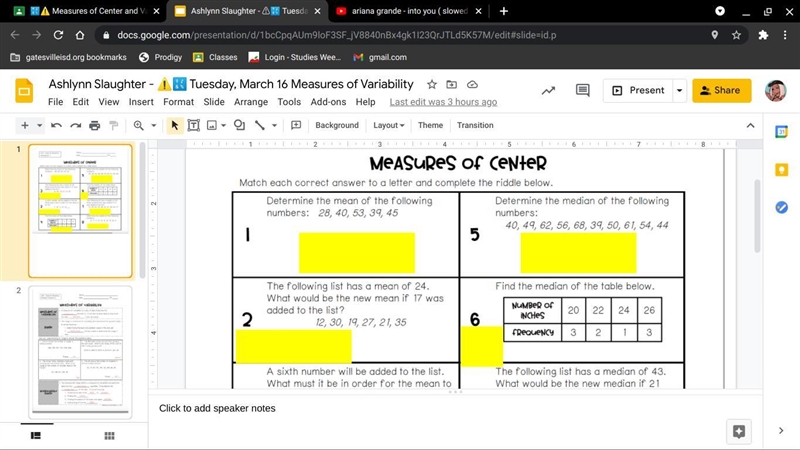 Measures of Center and Variability-example-1