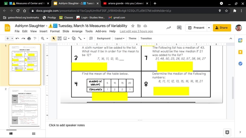 Measures of Center and Variability-example-2