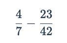 Evaluate the expression shown below and write your answer as a fraction in simplest-example-1