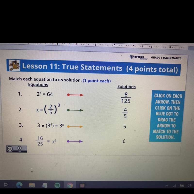 Which equation matches the solutions-example-1