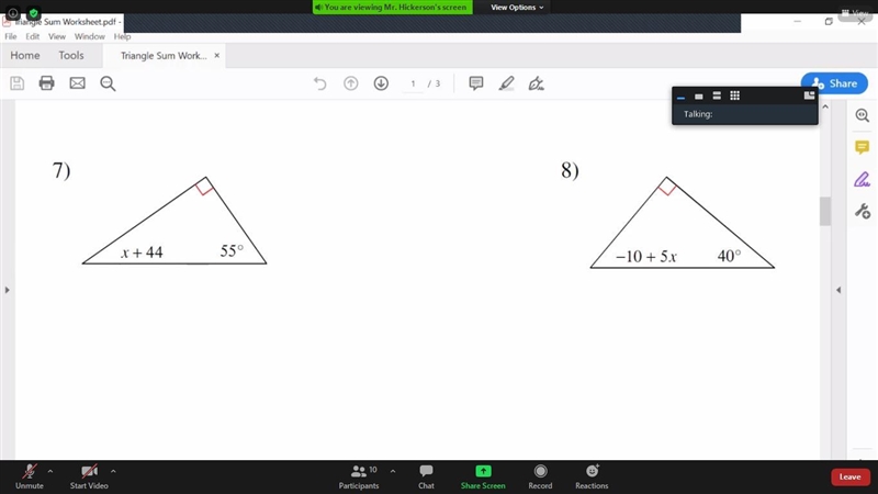 I need help pls and thank you (for these solve of x )-example-1