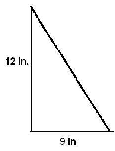 The triangle below is a right triangle. What is the length of the missing side? Round-example-1