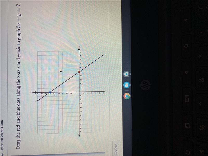 Please tell me where to put the red and blue point-example-1