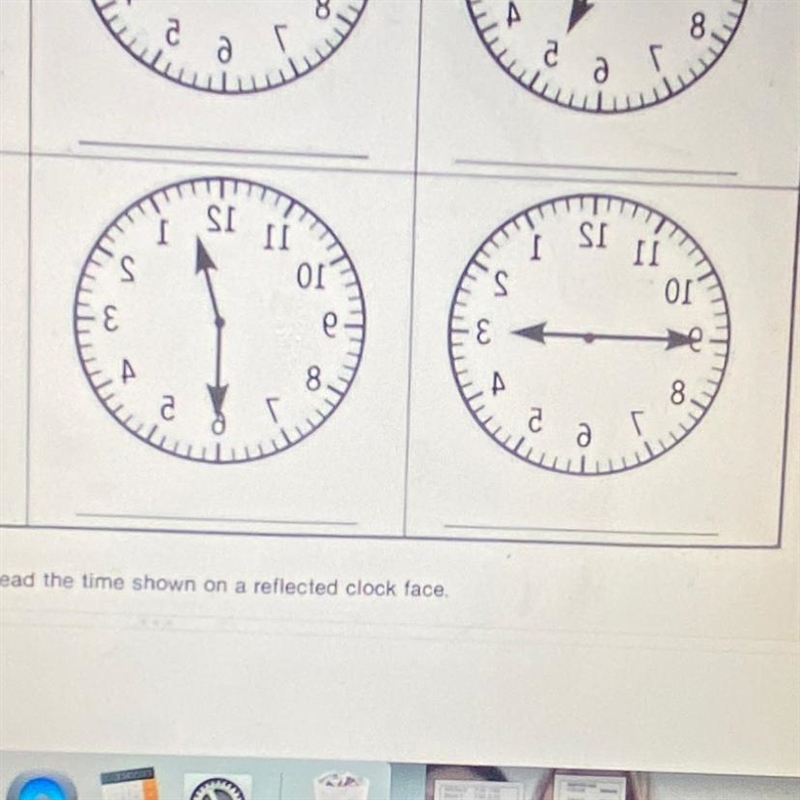 You have to say the time and the clocks are inverted btw-example-1