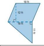 Calculate the area of the figure. ____ ft^2-example-1