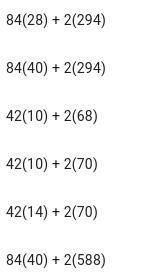 Find the correct plugged in formula for each figure.-example-1