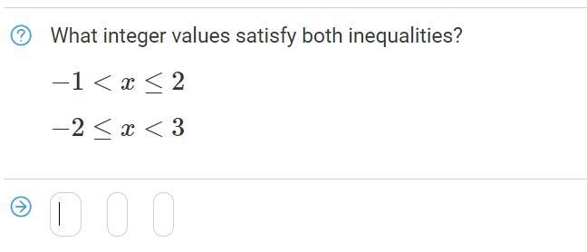 What integer values satisfy both inequalities?-example-1