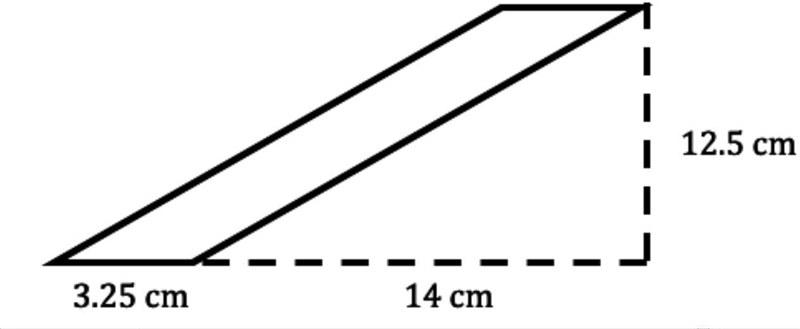 Calculate the area of the parallelogram-example-1