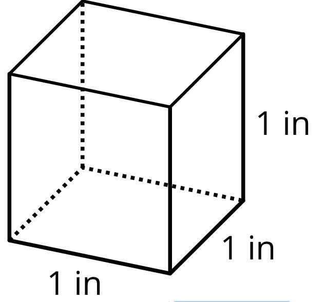 What is the volume, in cubic inches, of a cube with edge lengths of 1/2 inch?-example-1