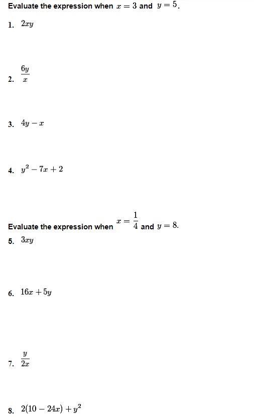 there are instructions on the sheet. pls give in order. 20 points because double the-example-2