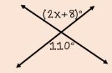 Could somebody please help me find the answers for 'x' for these pictures? **Please-example-1