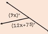 Could somebody please help me find the answers for 'x' for these pictures? **Please-example-2