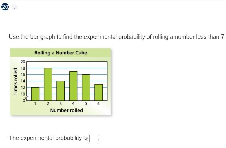 (pls this is the last one)Use the image below to find the experimental probability-example-1