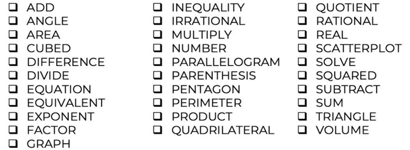 Can someone help me with this?- Its the end of the year word search for math and its-example-2