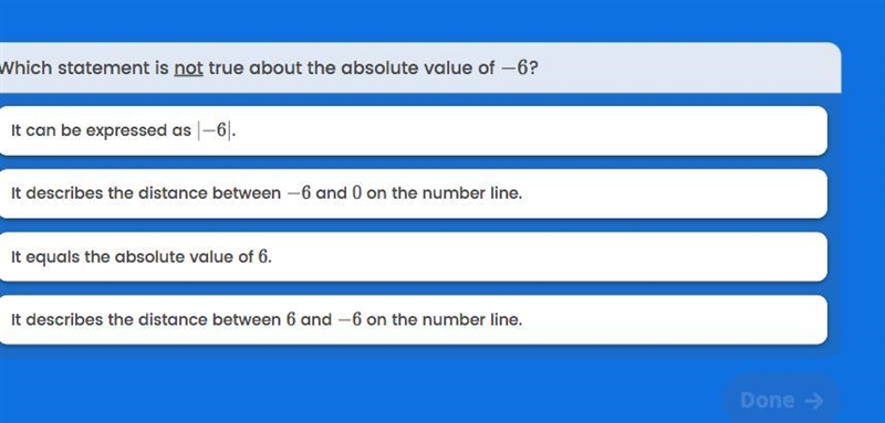 What is no true about the expression -6-example-1