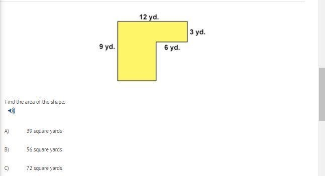 Find The area of the shape?-example-1