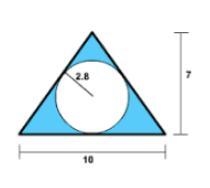 Find the area of the shaded region. Do not label your answer. Round your answer to-example-1