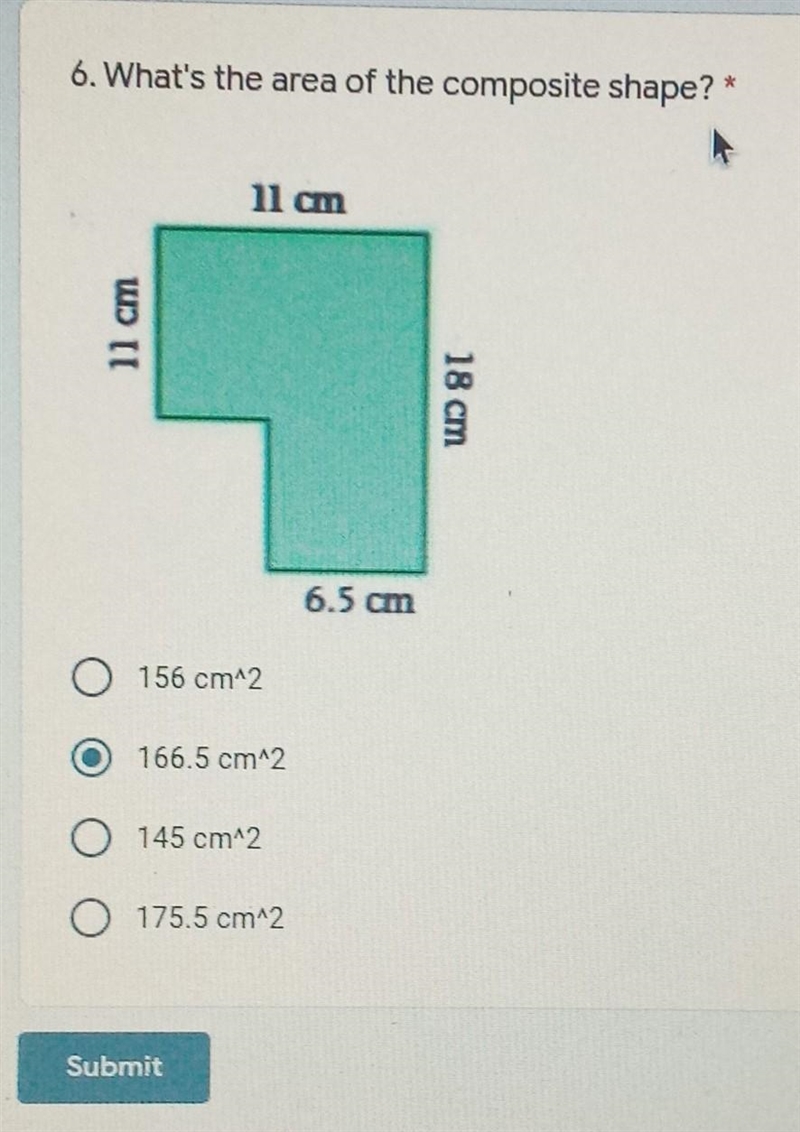 What is the area of the composite shape?​-example-1