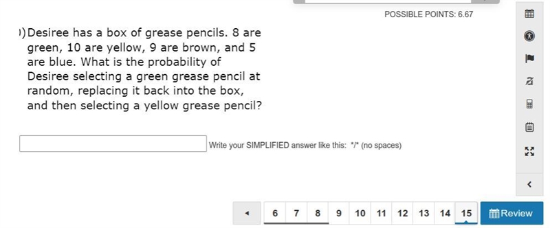 Answer both please (middle school) ( probability)-example-2