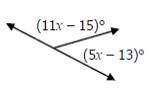 Find the measure of x:-example-1