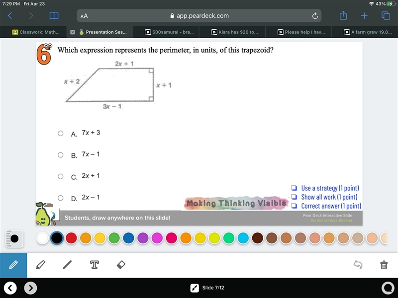 I need help with this I need shown work too it won’t count if I am not showing my-example-1