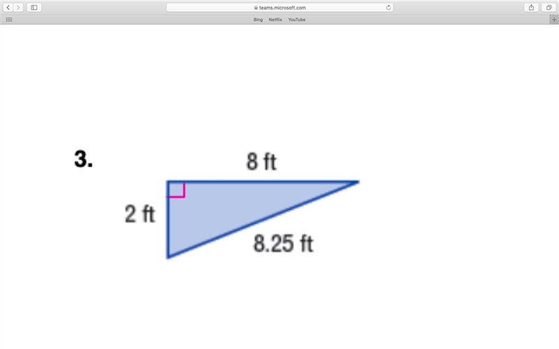 Help please! The formula is A = 1/2 BH I believe, I'm just a bit confused on what-example-1