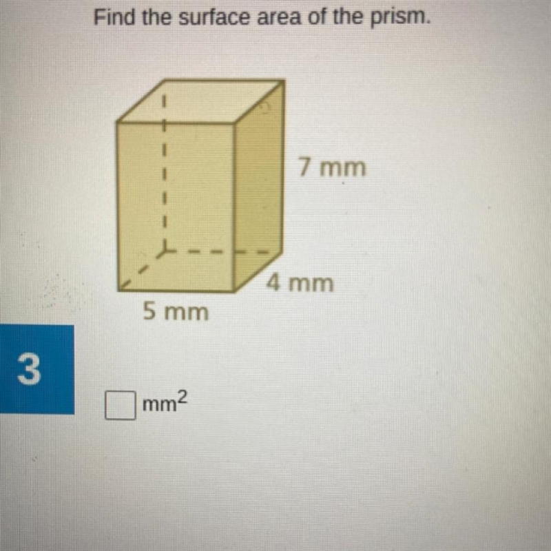 Find surface area of the prism. please help with explanation. thanks so much.-example-1