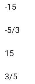 Determine the value of the variable that makes the equation true. 1/3a =-5-example-1