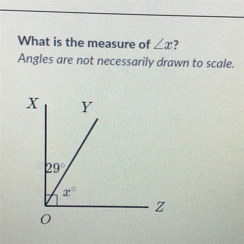 What is the measure of Zr? Angles are not necessarily drawn to scale. х Y 299 - Z-example-1