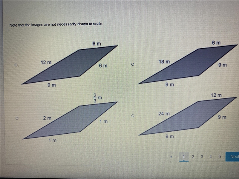 NEED HELP!!!!! ASAP THANK YOU SO MUCH!!!!! What figure is a dilation of Figure A by-example-2