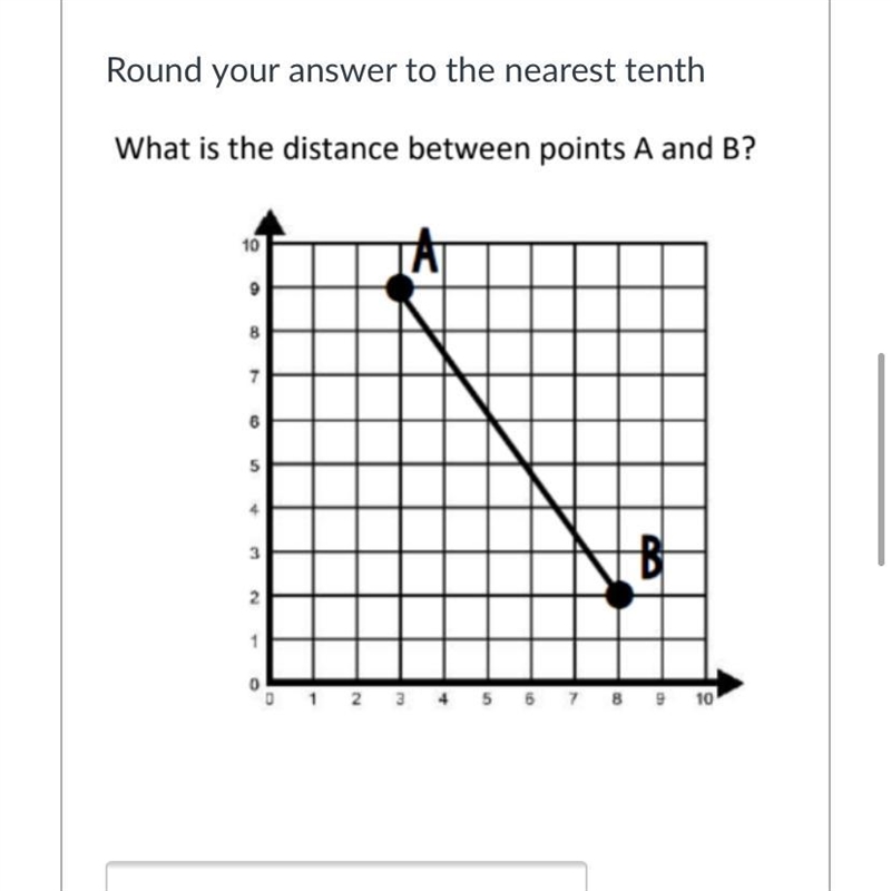 What is the distance between points A and B-example-1