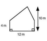 Find the total area for the following composite shape. A.48 sq m B.36 sq m C.84 sq-example-1