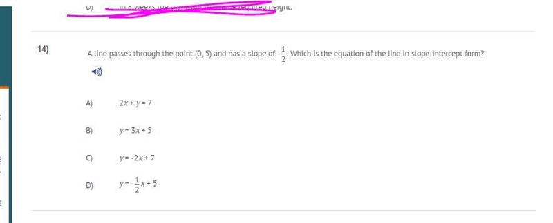 Please help!!!!!!!! its slope intercept form I think-example-1