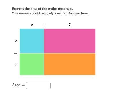 Express the area of the entire triangle? What is the area?-example-1