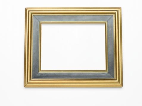 What is the area of the grey matting in this 16” by 20” picture frame if the picture-example-1