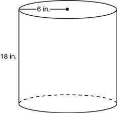 Help me with this pls Which expression represents the volume of the cylinder in cubic-example-1