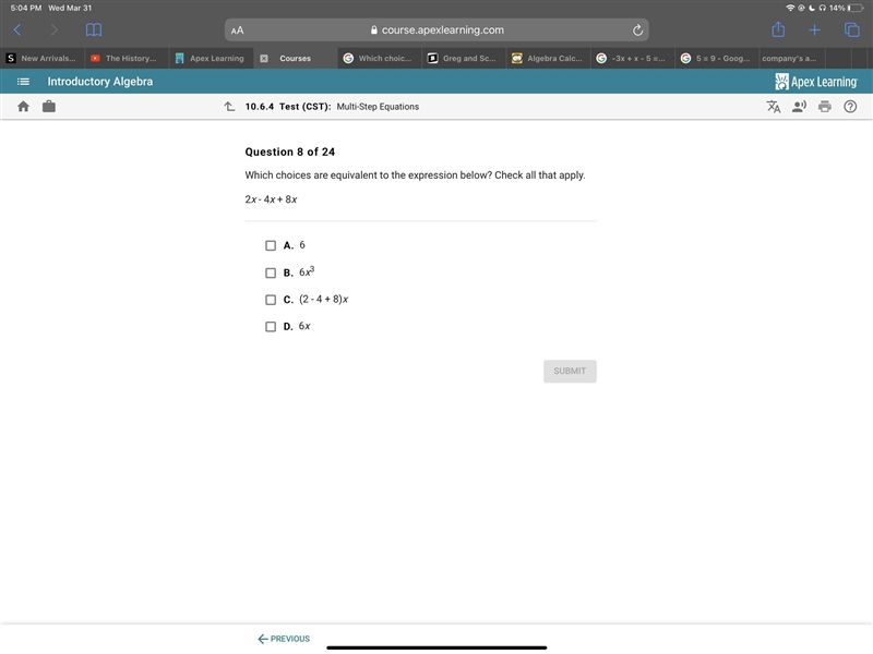 Which choices are equivalent to the expression below?check all that apply -4(x + 3) = -28-example-1