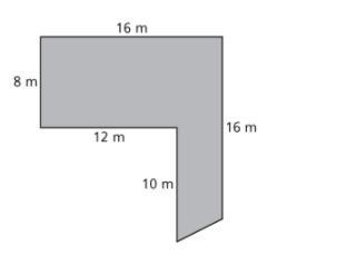 A plot of grass behind a building is shown. A composite figure is shown What is the-example-1