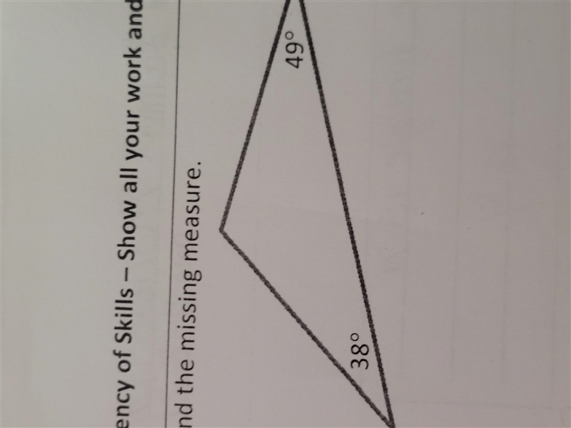 Find the missing measure-example-1